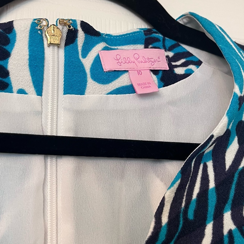 New Lilly Pulitzer Devina Zebra Dress - Picture 3 of 14